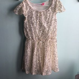Sparkly gold dress